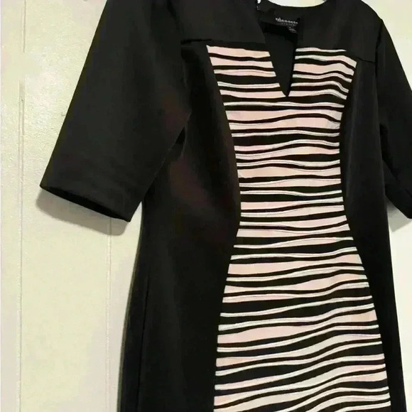 Connected casual dress for everyday wear elegant materials, used like a new - Picture 3 of 8